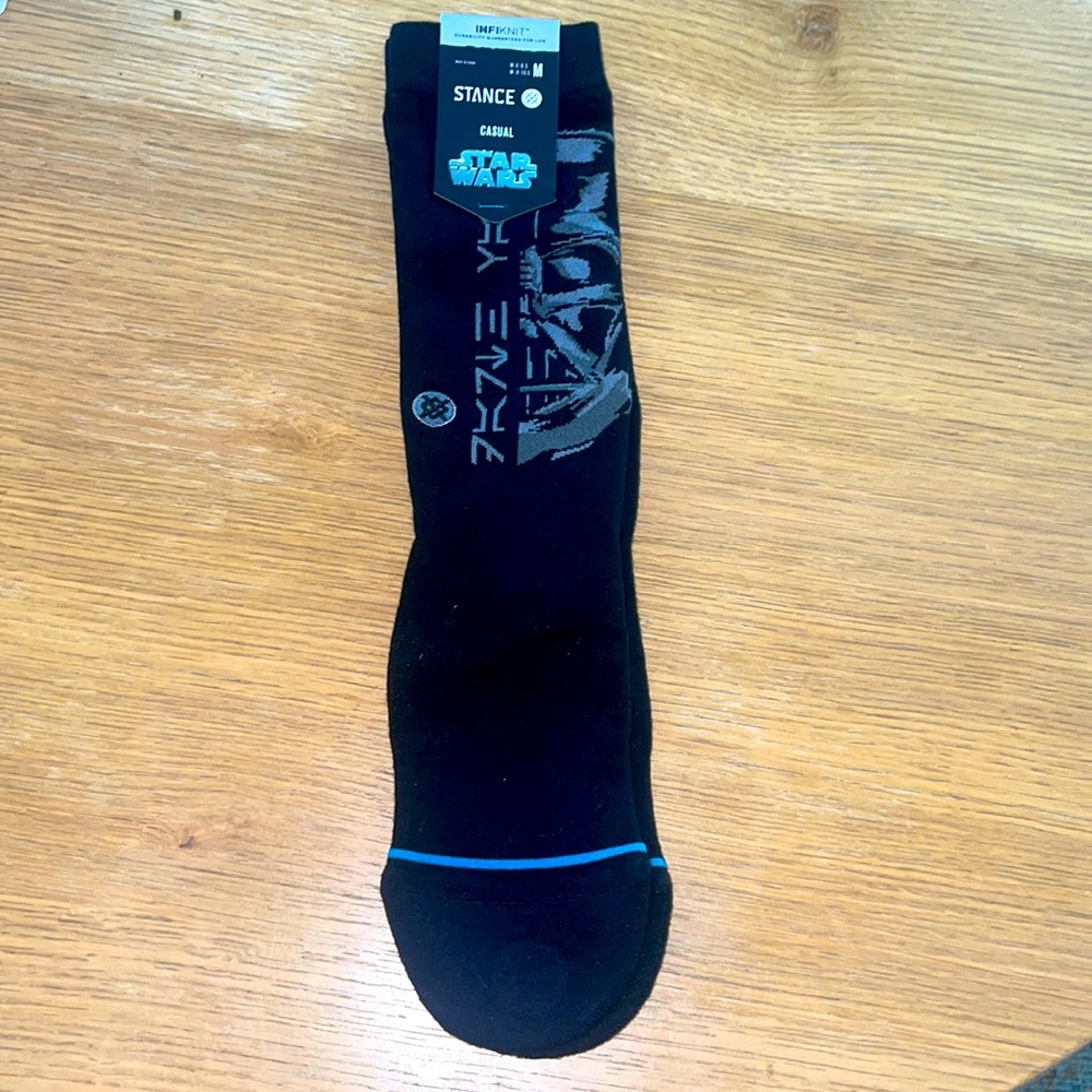 Stance Darth Vader Socks W (6-8.5) M (8-10.5)